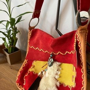 Handmade Leather Crossbody Bag